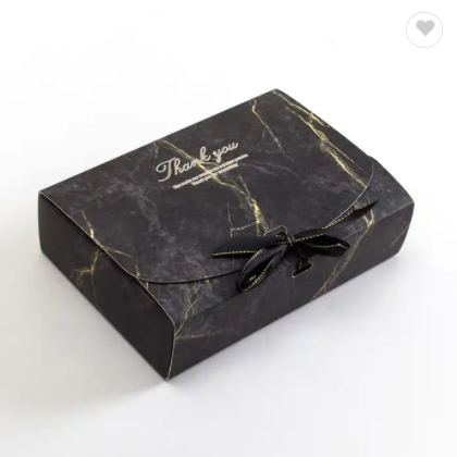 Custom Printing Folding Corrugated Paper Book Sport Bags Packaging Box With Bow Clothing Gift Shippi / 3