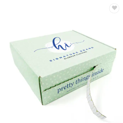 luxus custom geschenkbox mit klebestreif benutzerdefiniert logo bedruckt papier verpackungskarton / 1