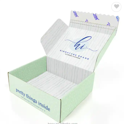 luxus custom geschenkbox mit klebestreif benutzerdefiniert logo bedruckt papier verpackungskarton / 2