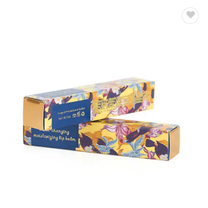 Local Reticulation Varnish UV Coating Box Small and Exquisite Packaging Box High Quality Lipstick Pa / 3