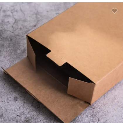 Wholesale Low Cost Packaging Kraft Paper Hanging Window Type Baby Underwear Clothing Packaging Box C / 2
