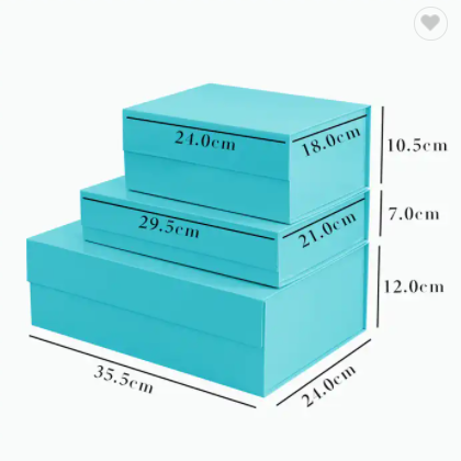 Customized Paper Cardboard Magnetic Foldable Folding Gift Box Clothing Packaging Foldable Boxes / 1