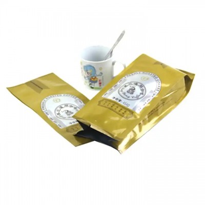 Zipper Top Sealing Food Packaging Laminated Aluminium Foil Heat Seal Aluminum Foil Mylar Pouches Bag