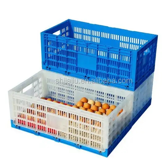 JOIN Plastic egg storage crate Vented Folding Collapsible storage Egg tray plastic crate / 1