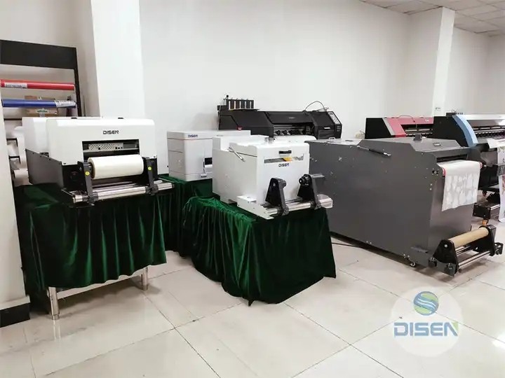 new 6 colors small 30cm 4 head i3200 digital Heat Pet Film DTF Printercm2 xp600 printheads a2 a3 a4  / 2