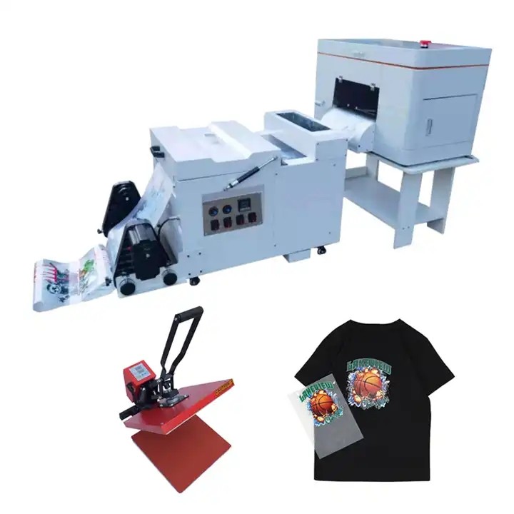 new 6 colors small 30cm 4 head i3200 digital Heat Pet Film DTF Printercm2 xp600 printheads a2 a3 a4  / 1