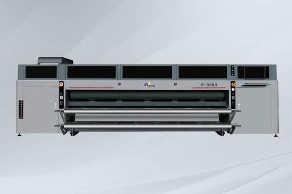 产品编号：P-3504-3.5米四排喷头配置工业UV卷材打印机