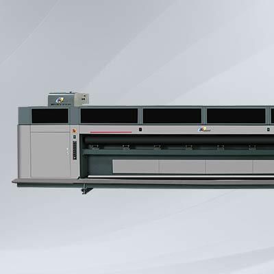 产品编号：P-5204 plus-5.2米四排喷头配置工业UV卷材打印机