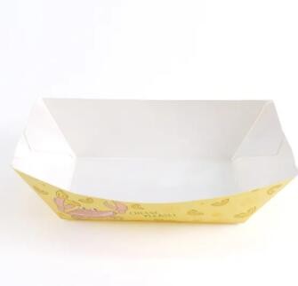 Free Sample Custom Logo Design Art Paper Box Take Away Food Paper Box / 3
