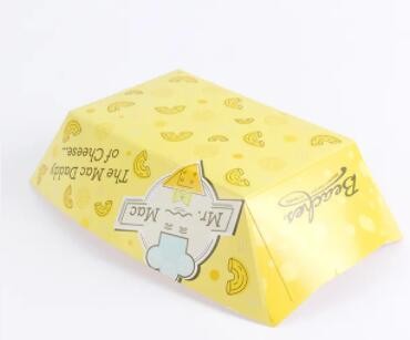Free Sample Custom Logo Design Art Paper Box Take Away Food Paper Box / 2