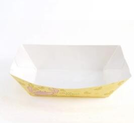 New Arrival Custom Logo Printed Art Paper Box Paper Snack Box / 3