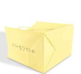 High Quality Custom Logo Unique Kraft Paper Bag Sushi Bag With Handle / 2