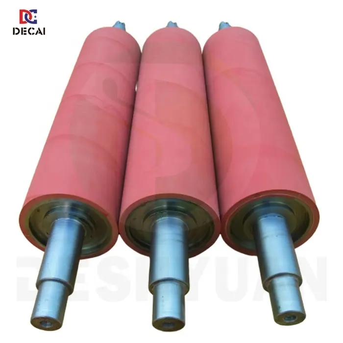Polyurethane roller PU rubber coated roller for Gravure printing machine / 1