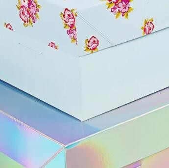 Custom Foldable Cake Box One Pieces Gift Box Design Color Printing 12X12inch Cake Boxes / 3
