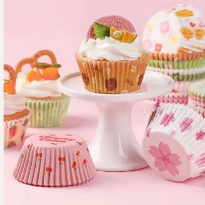 Good quality Custom Disposable Muffin Cups Muffin Baking Paper Cupcake Liners / 3