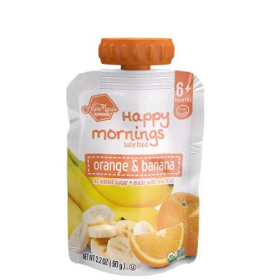 Printed Baby Food Plastic Spouch Safety Custom Liquid Packaging Spout Pouch / 2