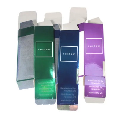 Custom Logo Small Square Box Cardboard Cosmetic Packaging Paper Boxes