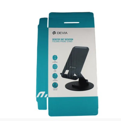 Customizable Packaging Box Cosmetic Paper Printed Folding Box Paper Packaging Box for Electronics / 3