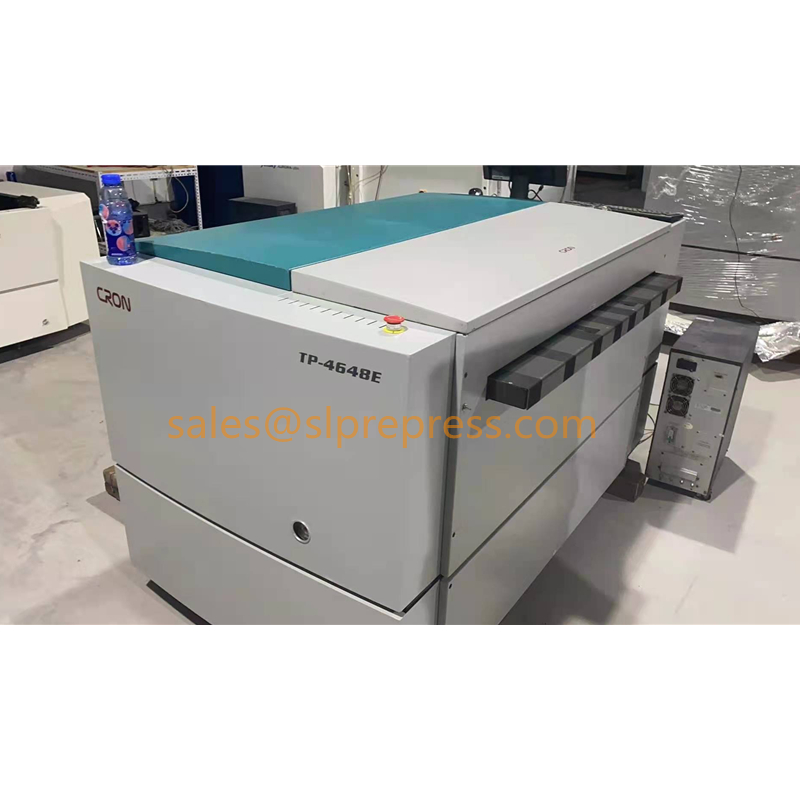 TP-4648E CTP USED CTCP plate Engineers available to service machinery overseas  1 Year Warranty 2016 YEAR