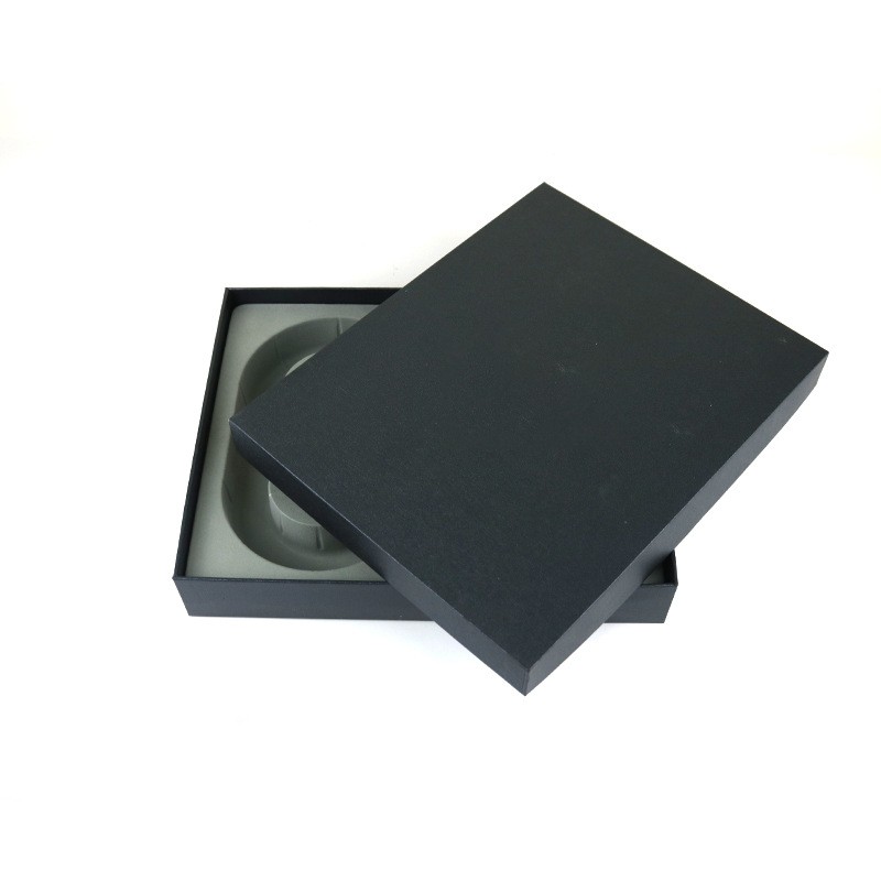方形挂扣天地盖牛皮纸盒 手机壳钢化膜数据线电子产品包装盒彩盒