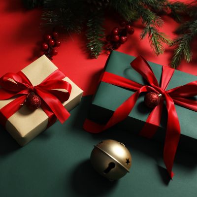 红绿双面圣诞节包装纸纯色大尺寸生日礼品礼物鞋盒玩具DIY手工纸