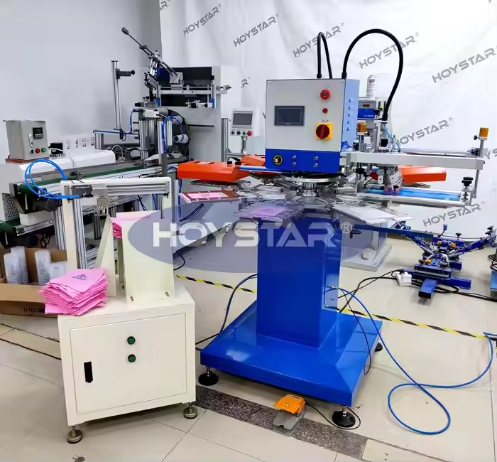 2 color custom cocktail napkin printing machine wedding napkin printer tissue paper printing machine / 1
