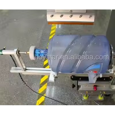 cylindrical screen printing machine for 5gallon water bottle screen printer impresora de botellas de