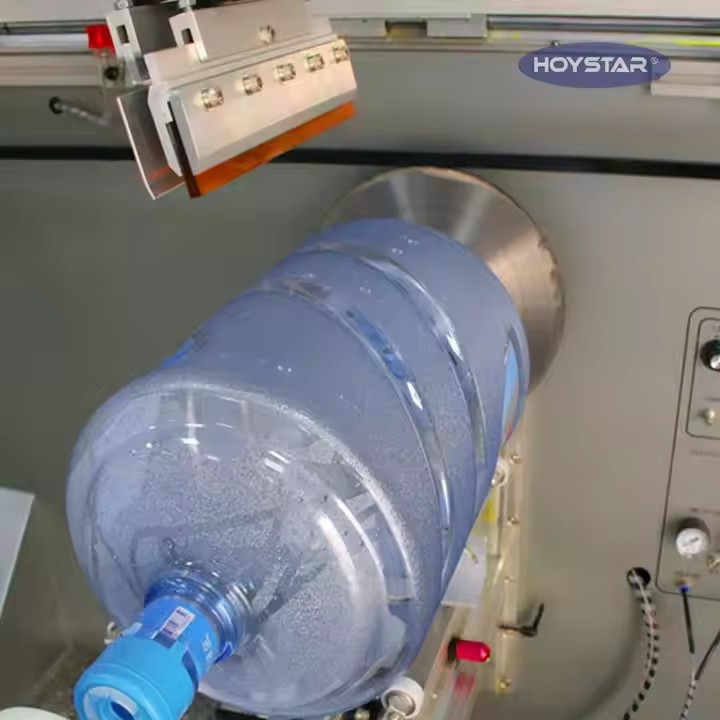 High Quality Curved Product Screen Printing Machine For Print Logo On Bucket/Water Bottle / 1
