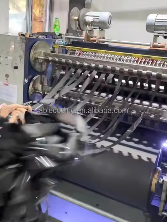 30mm 100m 122m hot stamping ink ribbon hc3 AT1 SCF900 LC1 Hot Stamping coding Foil for coding machin / 2