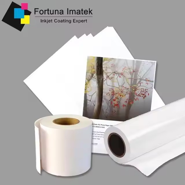 Affordable Top Quality Perfect Color Performance Cast Coated Photo Paper / 2
