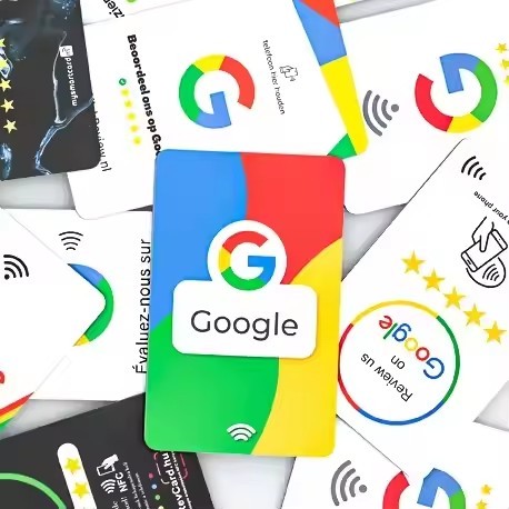 Business Nfc Pvc Card Social Media RFID Card Google Review Card / 2