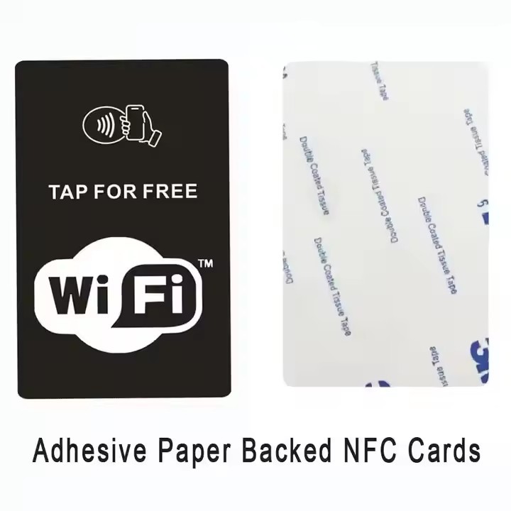 CR80 Mini Waterproof 1K Chip 13.56MHz RFID PET Material 213/215/216 Programmable Business Card NFC Q / 2