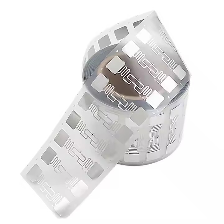 UHF RFID Self-Adhesive Inlay ISO18000-6C Chip PET Passive Flexible PET Label Sticker Mini PVC Epoxy  / 2