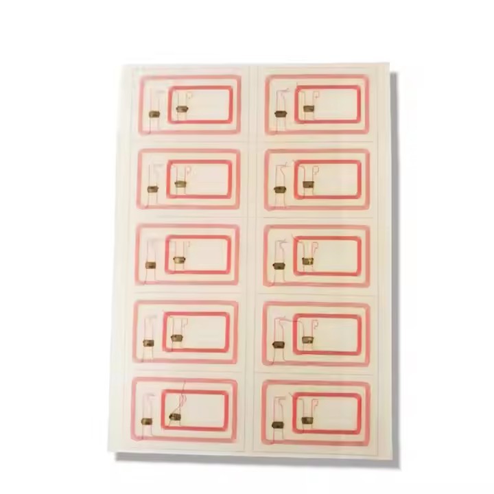13.56MHz RFID PVC Prelam for Standard Card with Frequencies 125kHz 860-960MHz / 3