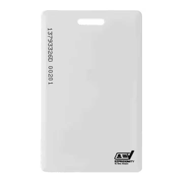 Waterproof 125kHz Thick PVC ID Clamshell Card with RFID Chip TK4100 T5577 for Access Control Hotel B / 2