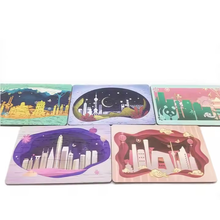 RFID NFC Interface Key Holder Hotels Waterproof PVC PET Epoxy 13.56MHz 125kHz Wooden Invitation Card / 3