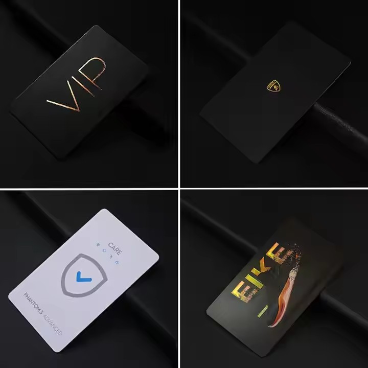 Custom Printable Mini NFC RFID Business Card 13.56MHz NTAG213 NTAG215 PVC Tag with 1K Chip Waterproo / 2
